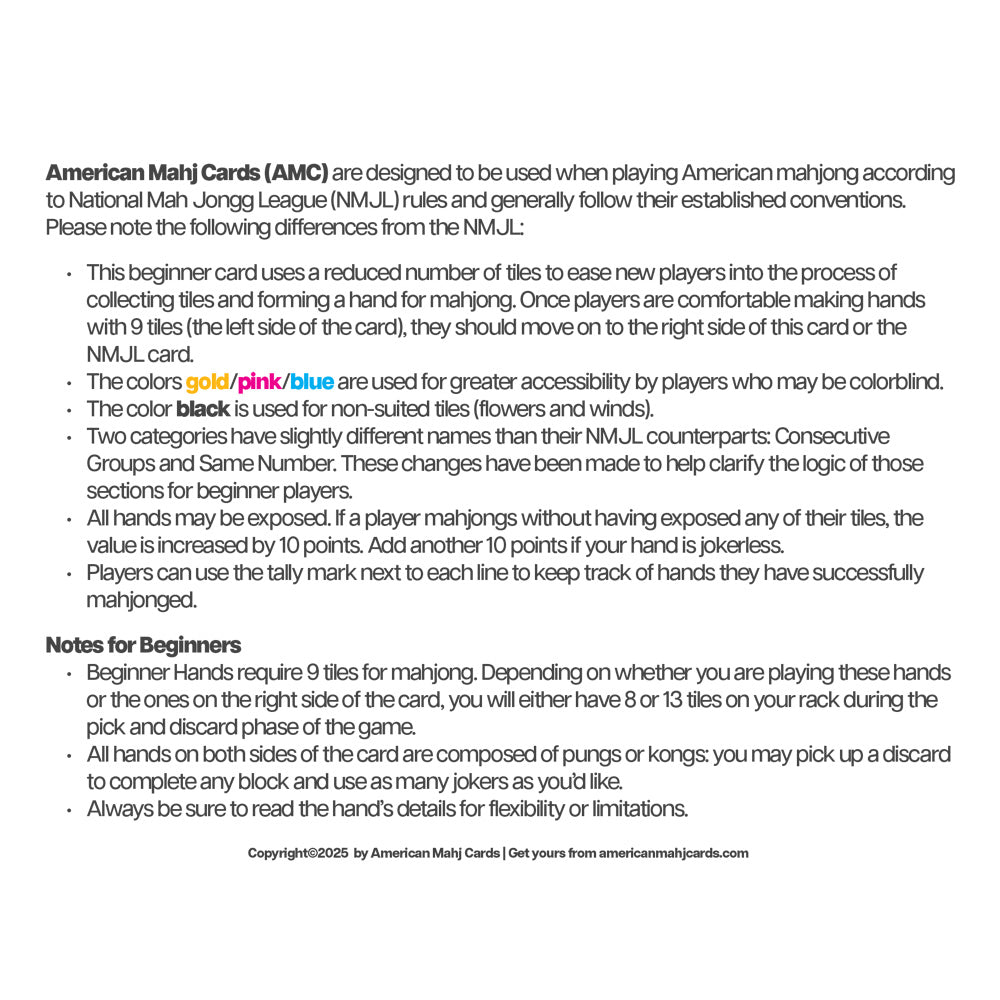 Level Up: A Card for Beginner Players