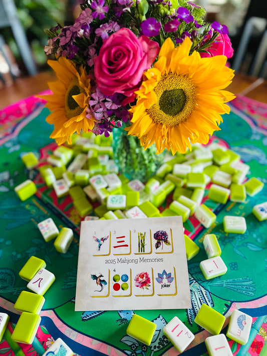 2025 Mahjong Memories Card