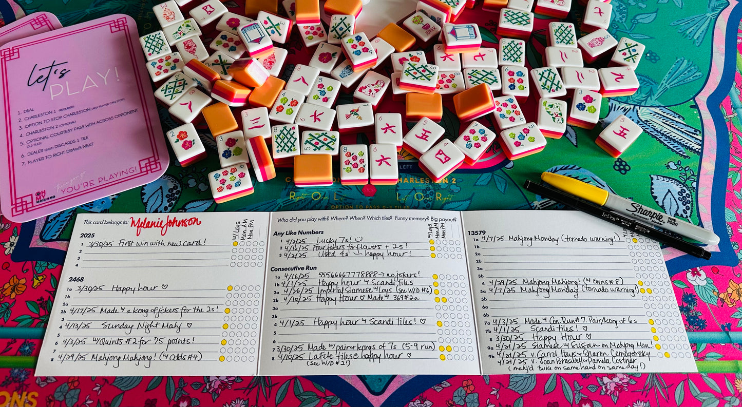 2025 Mahjong Memories Card